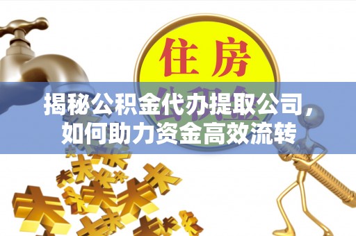 长治揭秘公积金代办提取公司，如何助力资金高效流转